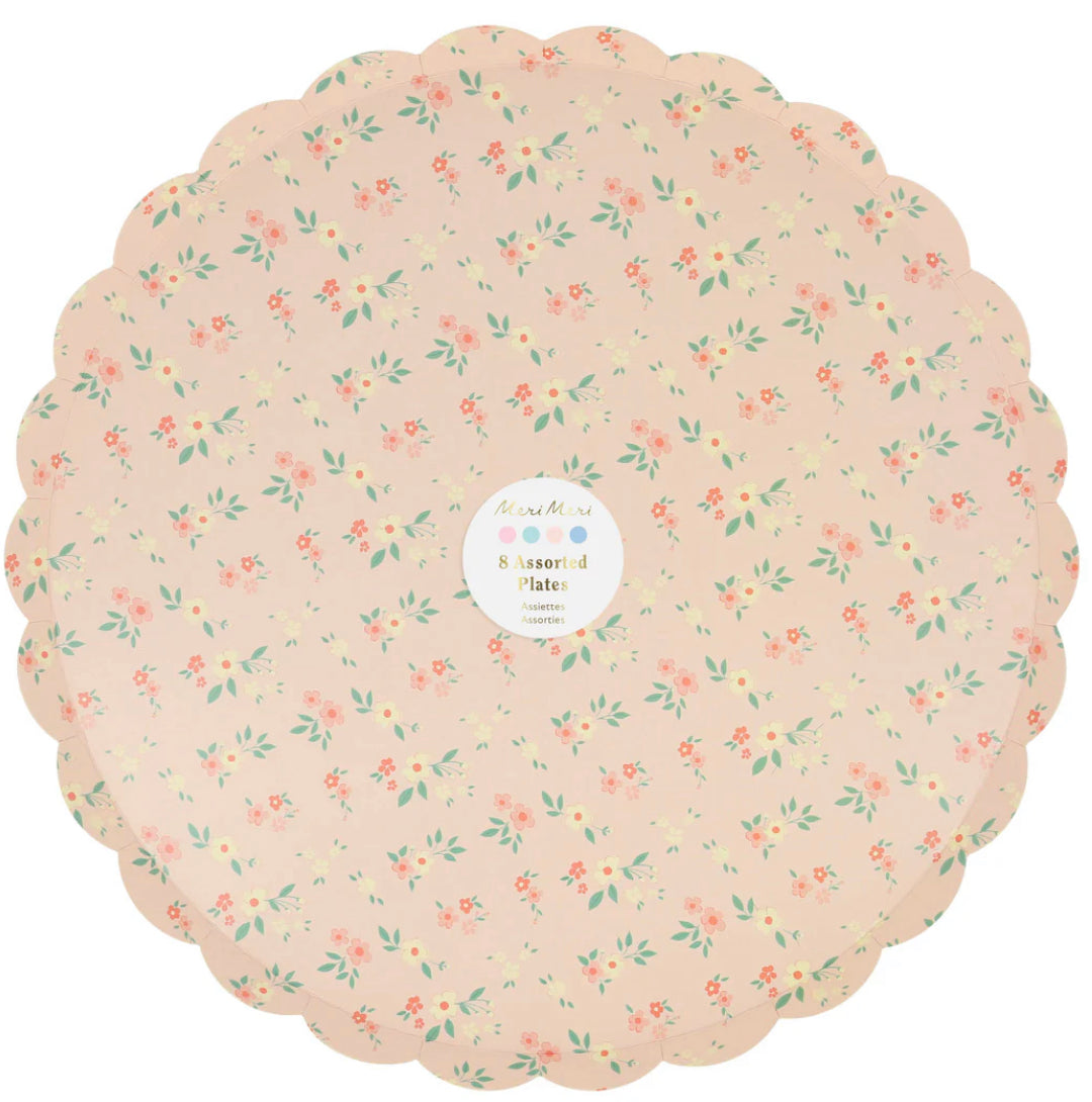 Platos Grandes Vintage Ditsy