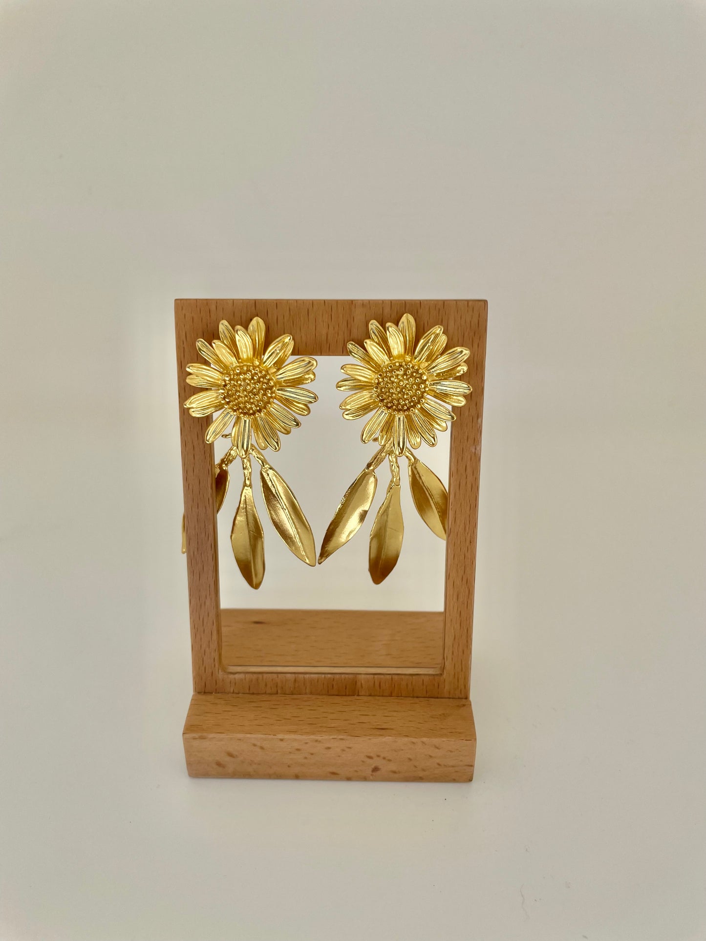 Pendientes Girasoles