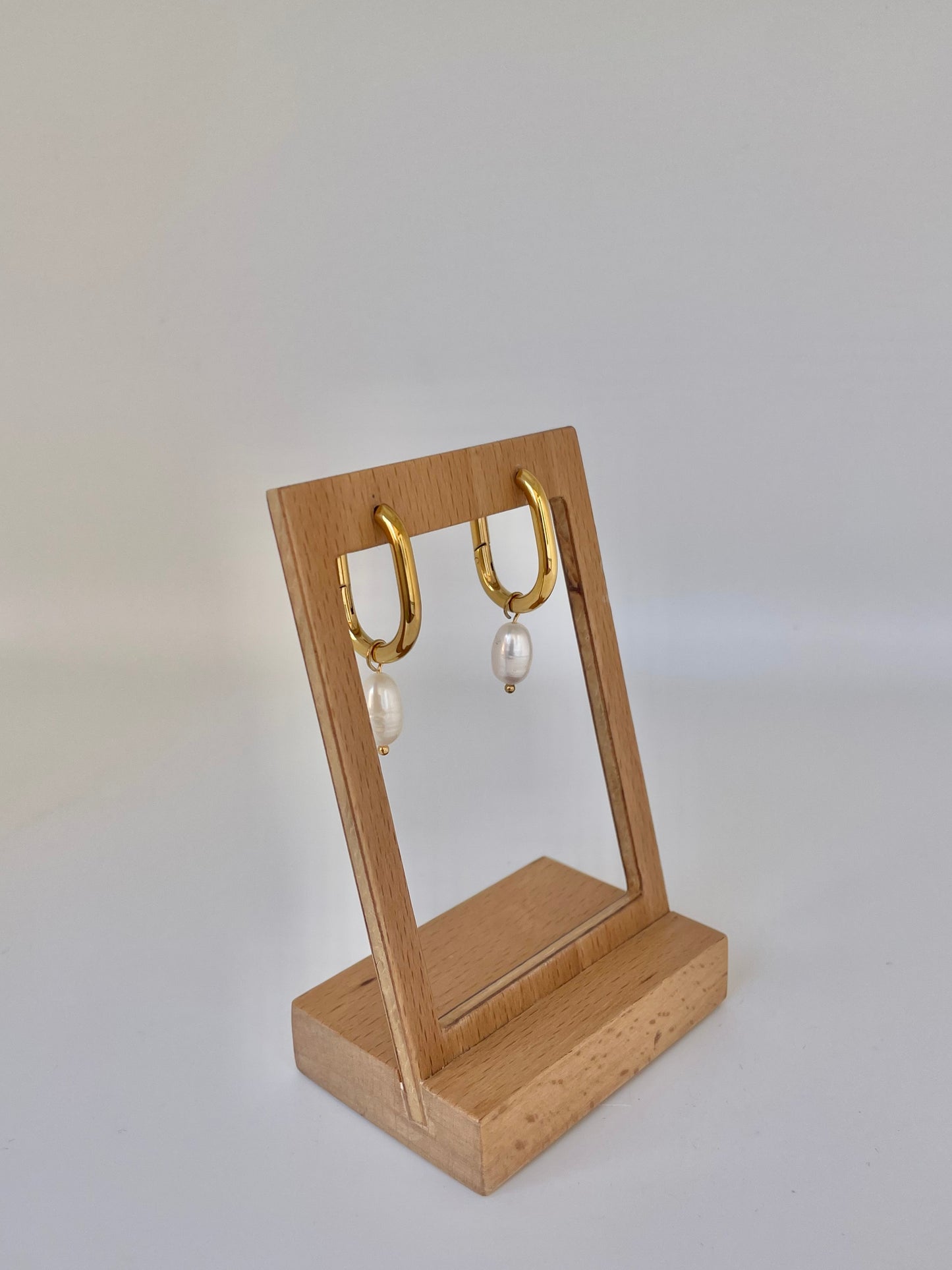 Pendientes Gota Blanca