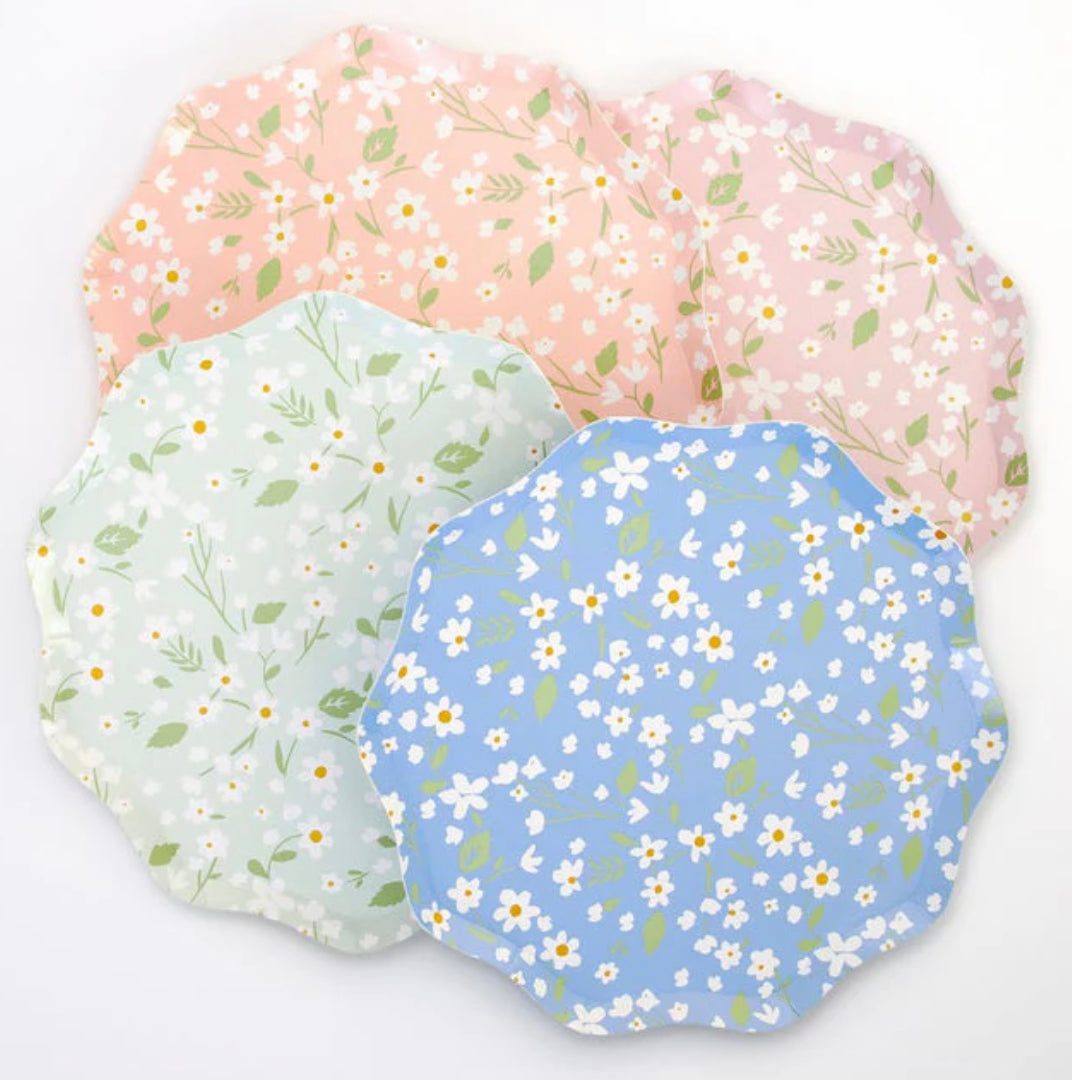 Platos Grandes Flores