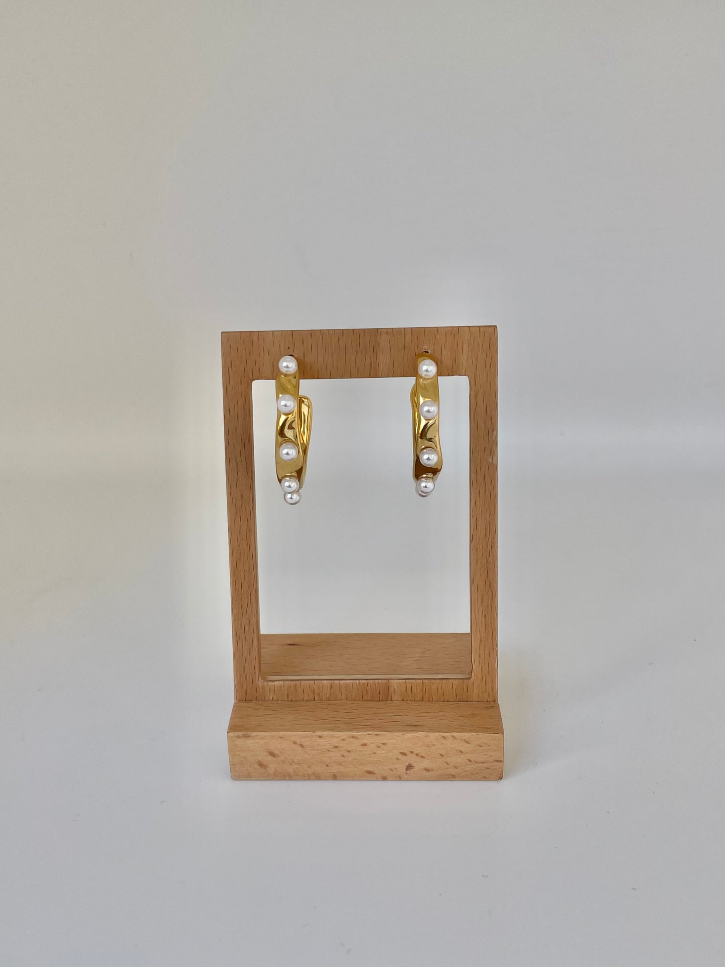 Pendientes Aro Perla