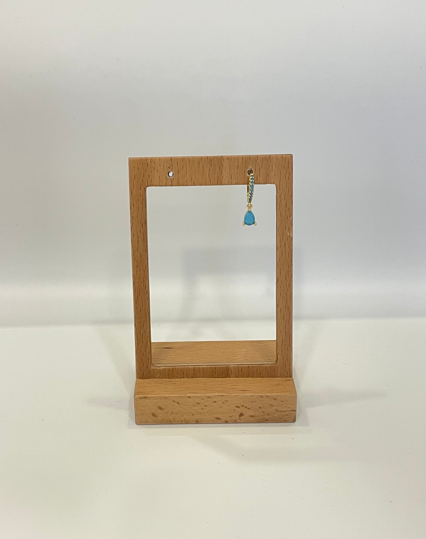 Pendiente Lágrima Azul