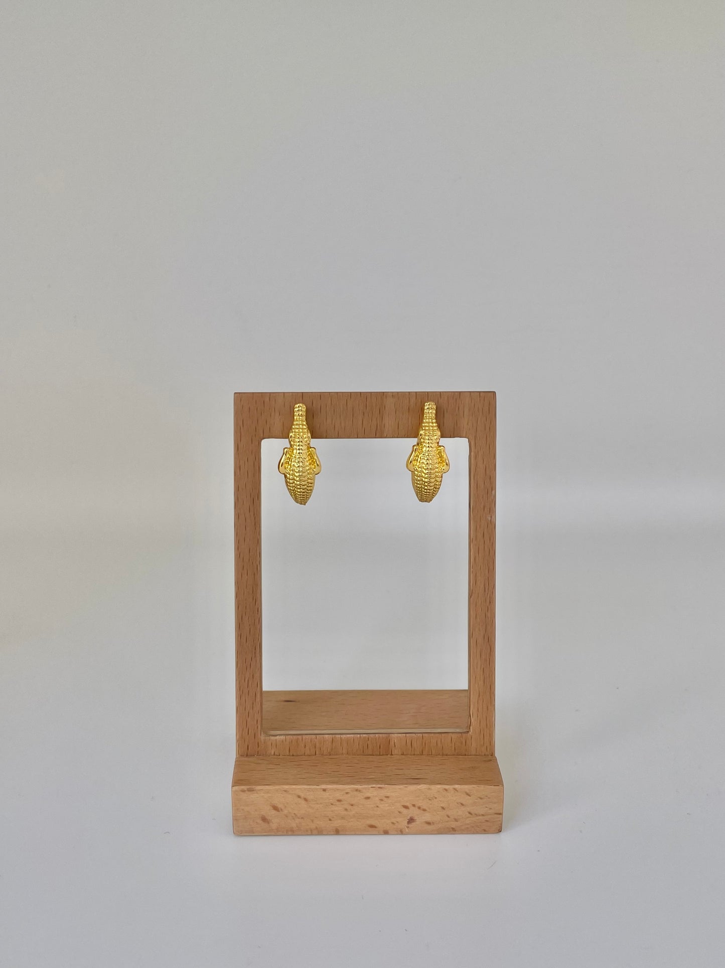 Pendientes Cocodrilo