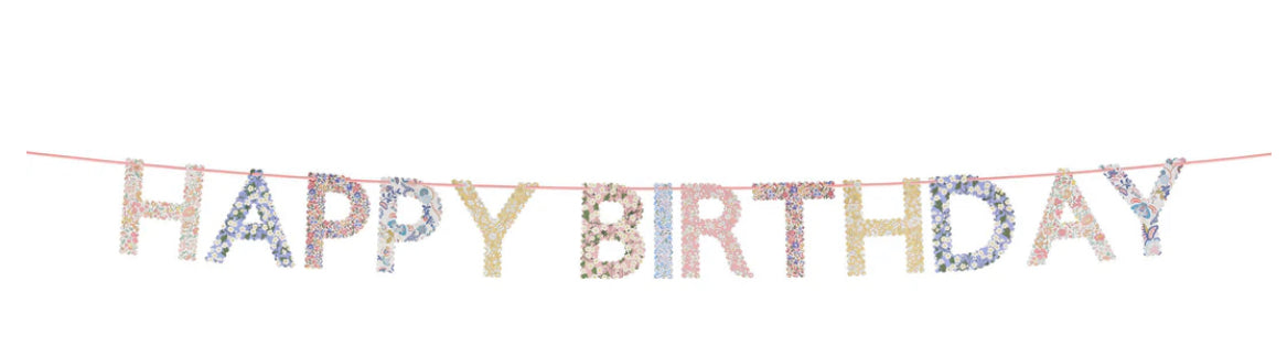 Guirnalda “Happy Birthday” Liberty