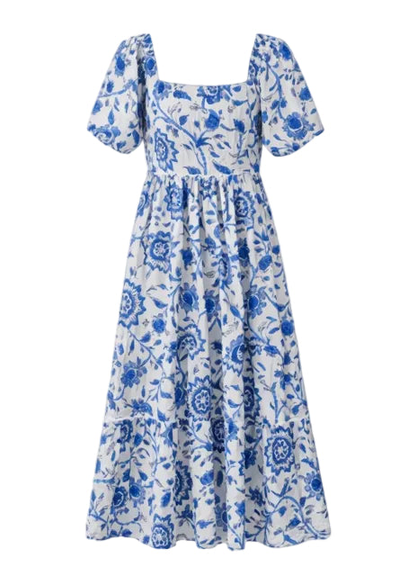 Vestido Mangas globo