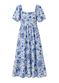 Vestido Mangas globo