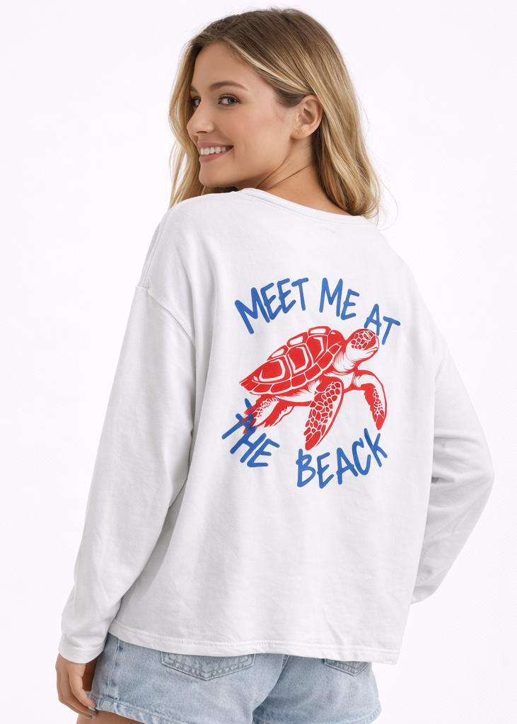 Sudadera Tortuga Blanca