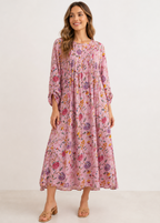 Vestido Camisero Rosa
