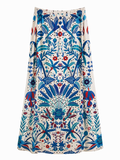 Falda ave azul
