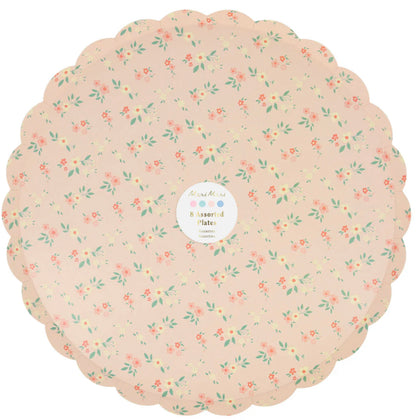 Platos Grandes Vintage Ditsy