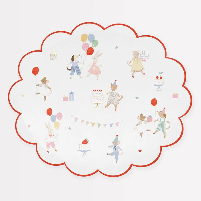 Platos Grandes Animal Friends