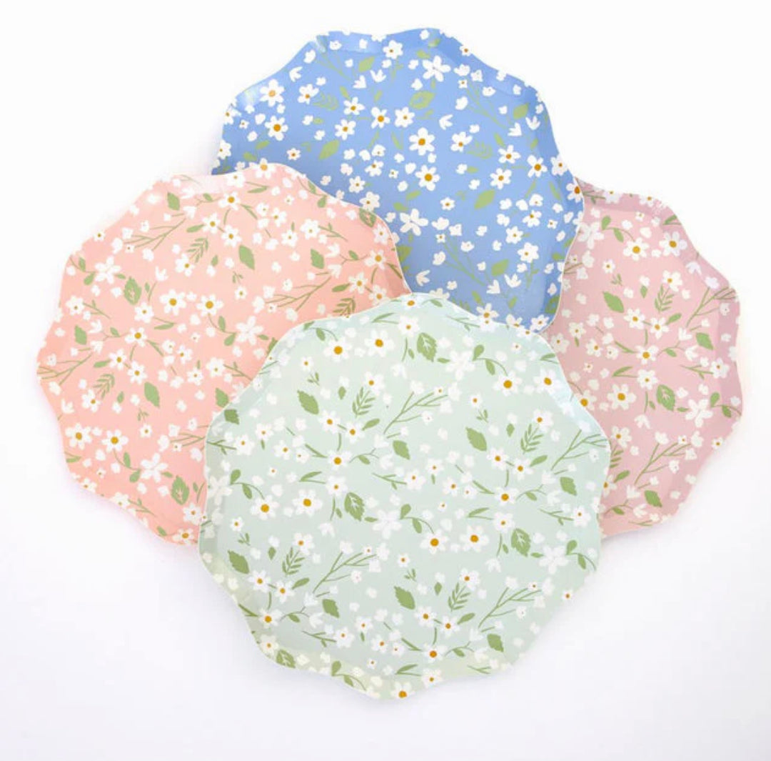 Platos Pequeños Flores