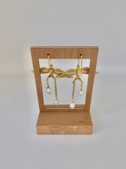 Pendientes Pájaro