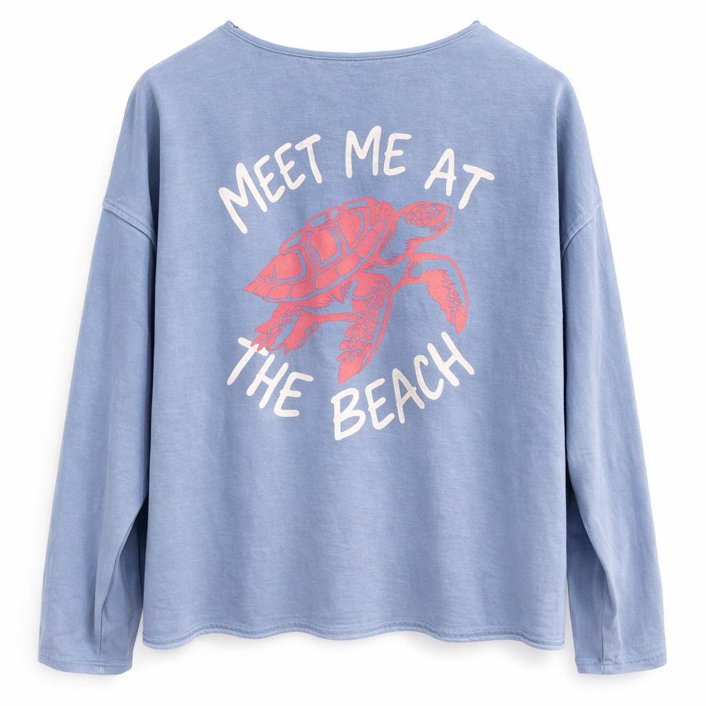 Sudadera Tortuga Azul