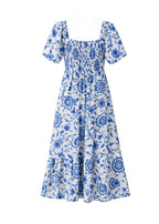 Vestido Mangas globo