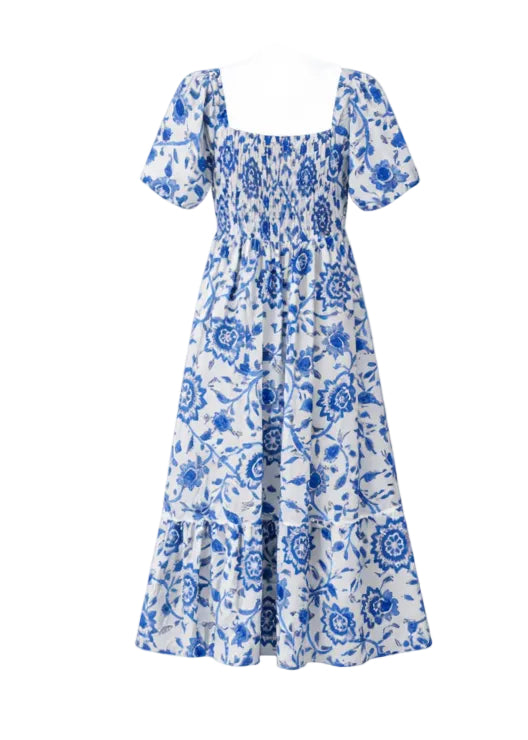 Vestido Mangas globo