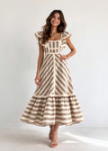 Vestido Allegra beige