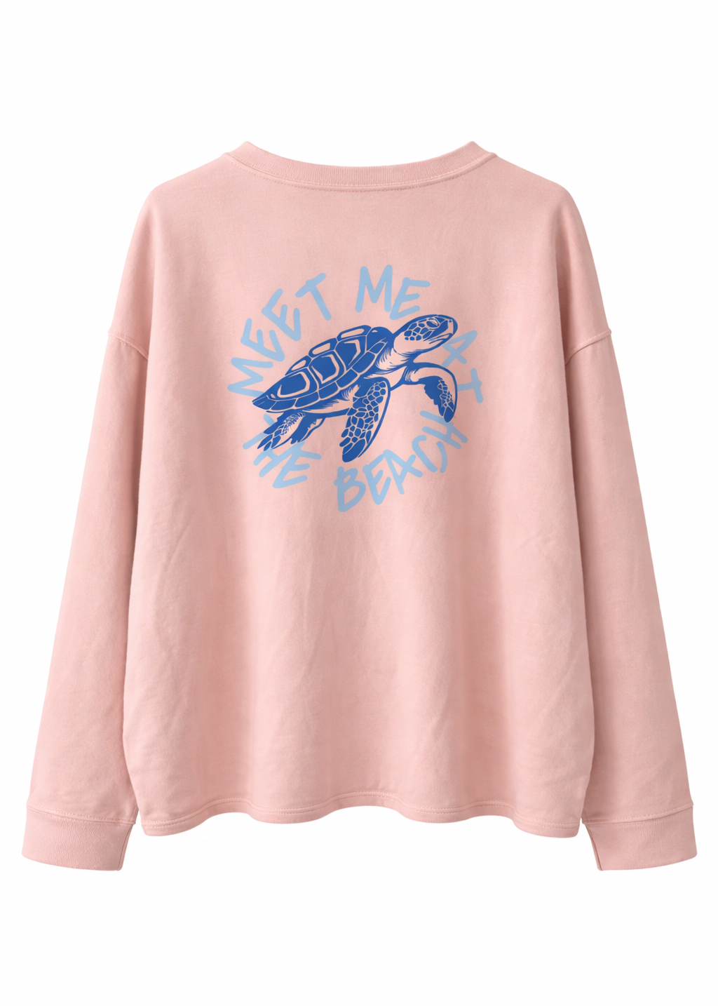 Sudadera Tortuga Rosa Palo