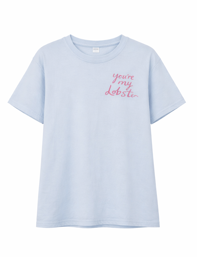 Camiseta “You’re my Lobster” Azul