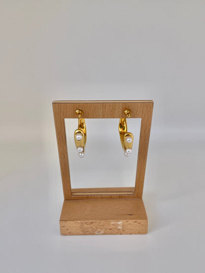 Pendientes Aro Perla