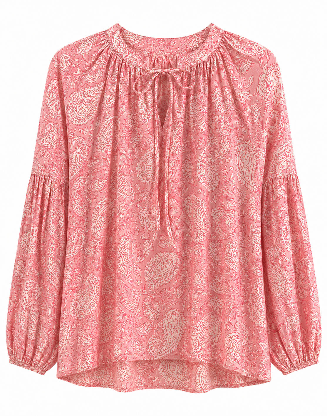 Blusa Rosa Estampada