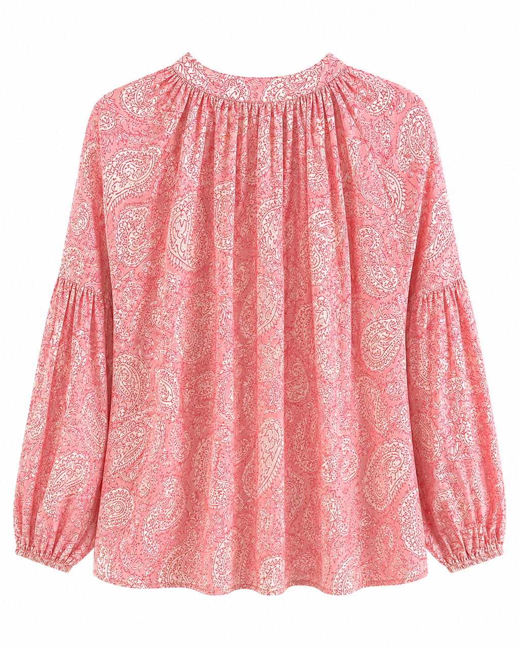 Blusa Rosa Estampada
