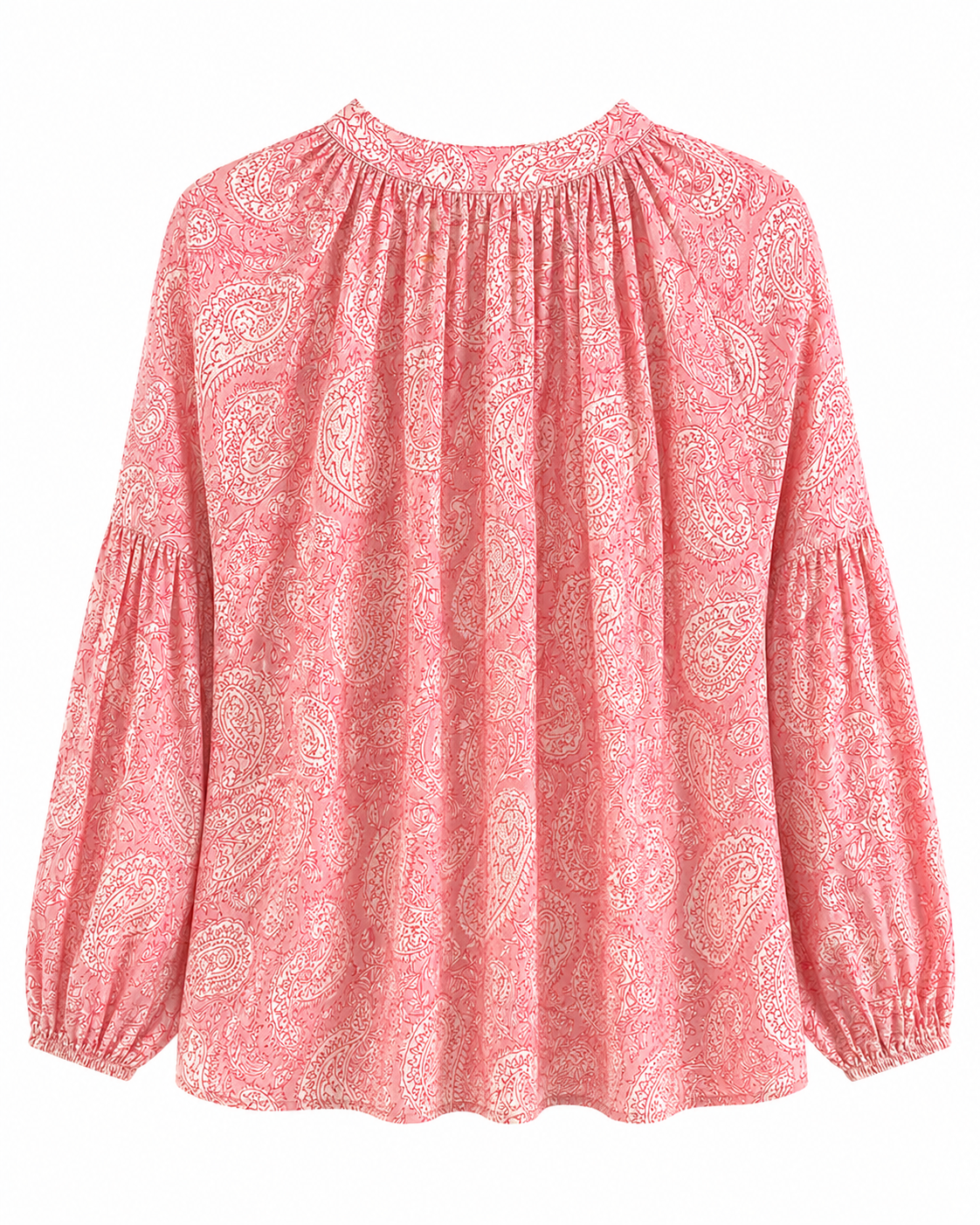 Blusa Rosa Estampada