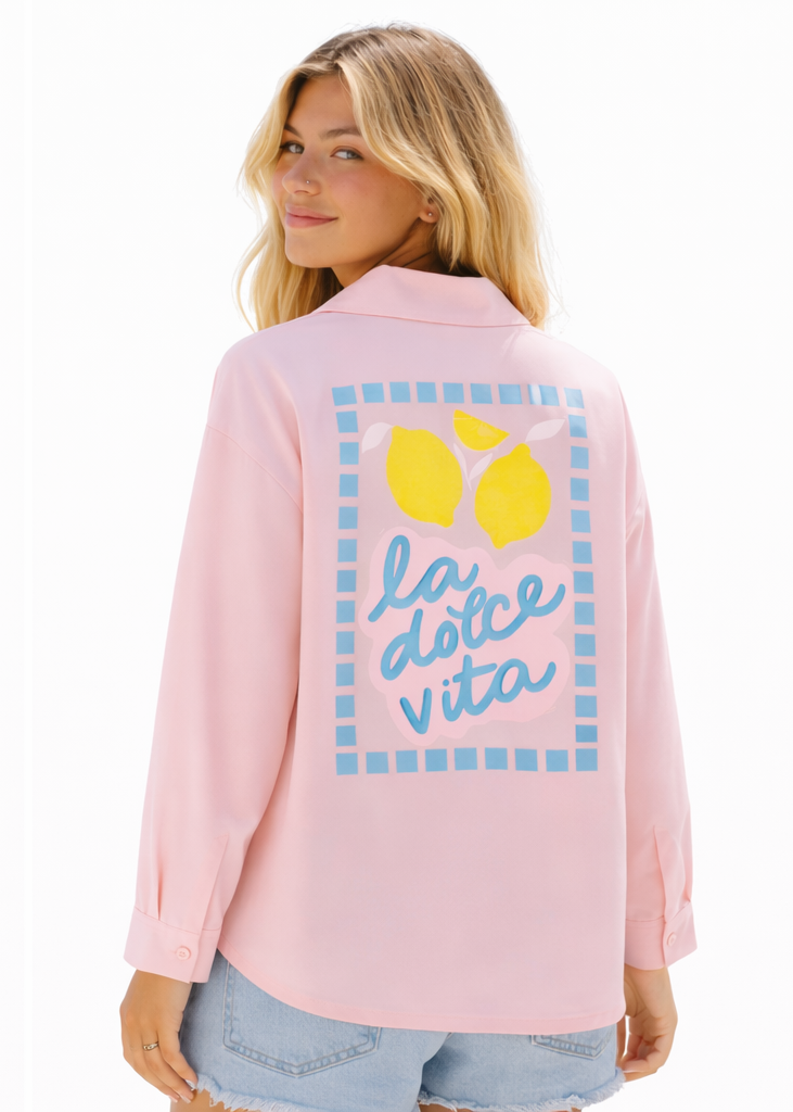 Camisa “La Dulce Vita”