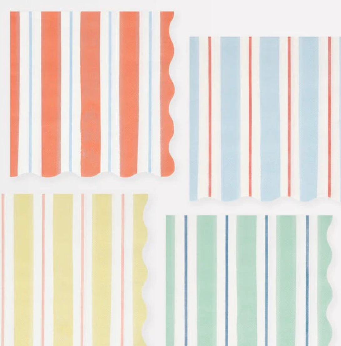 Servilletas Grandes Preppy Stripre