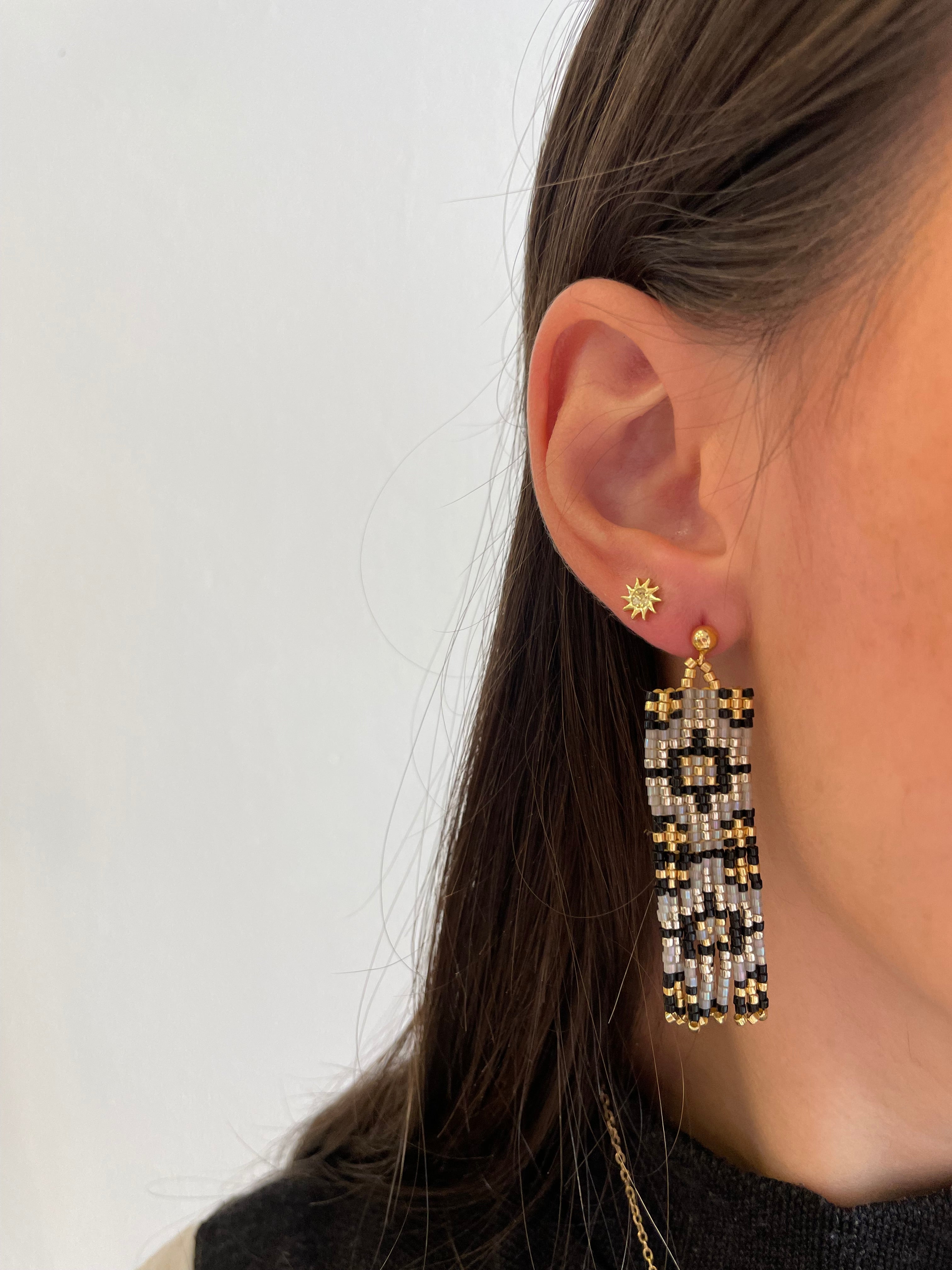 Rectángulo abalorios