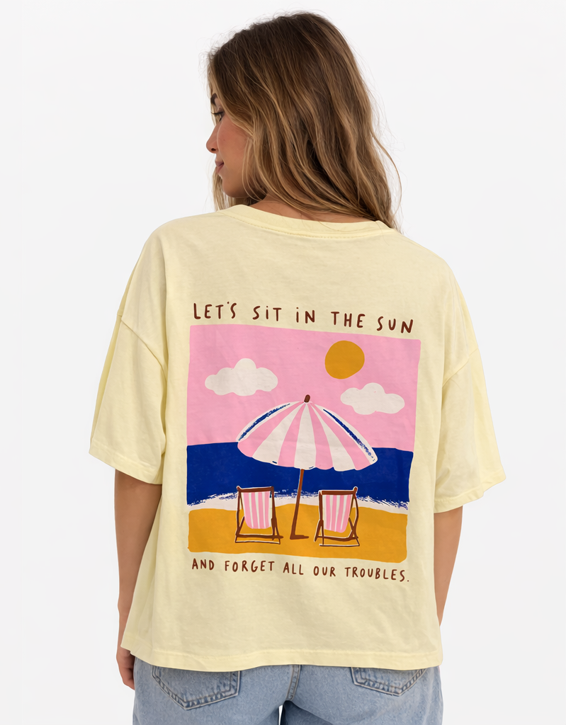 Camiseta “Sit in the Sun”