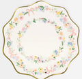 Plato Grande Floral