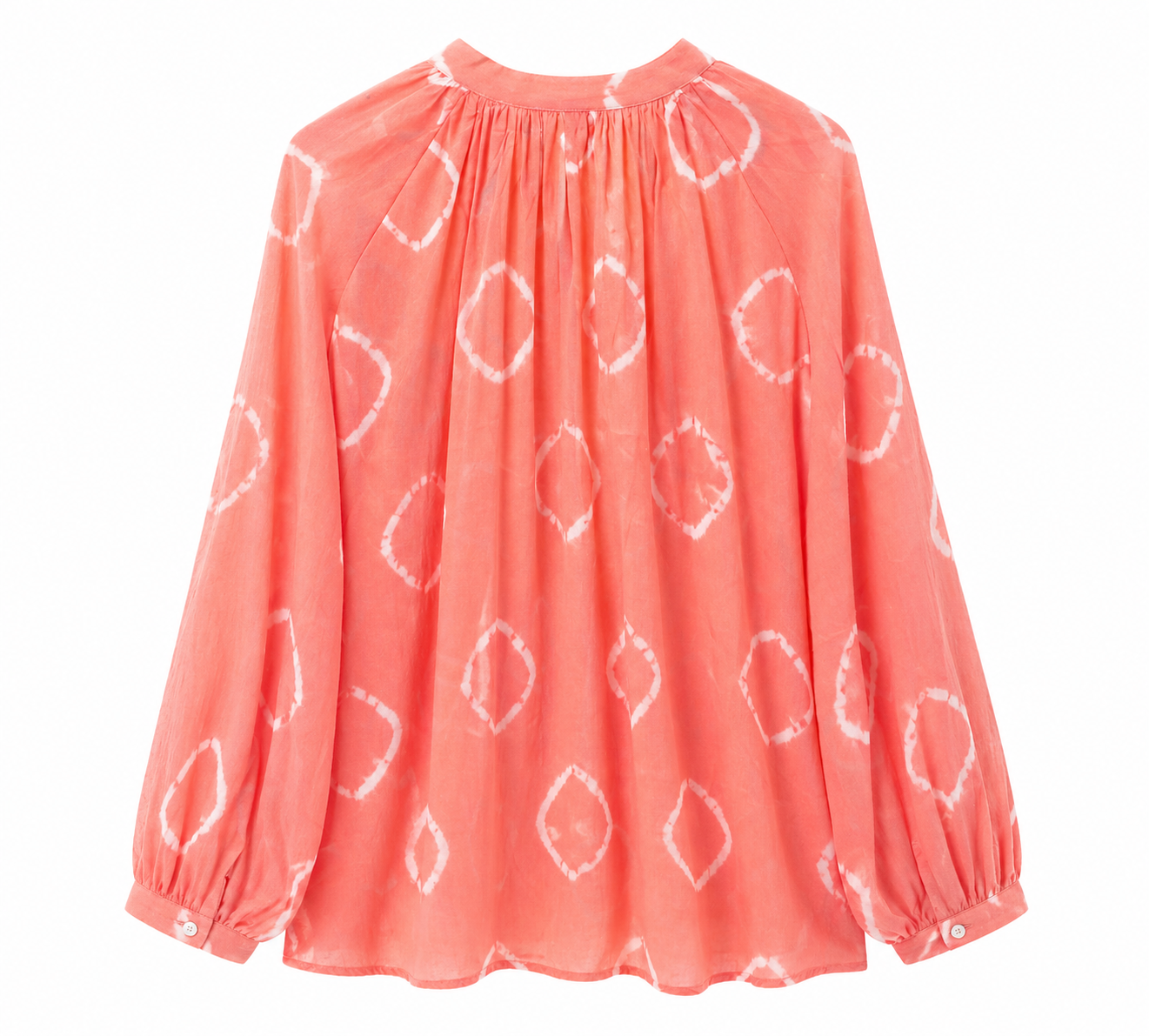 Blusa coral estampada