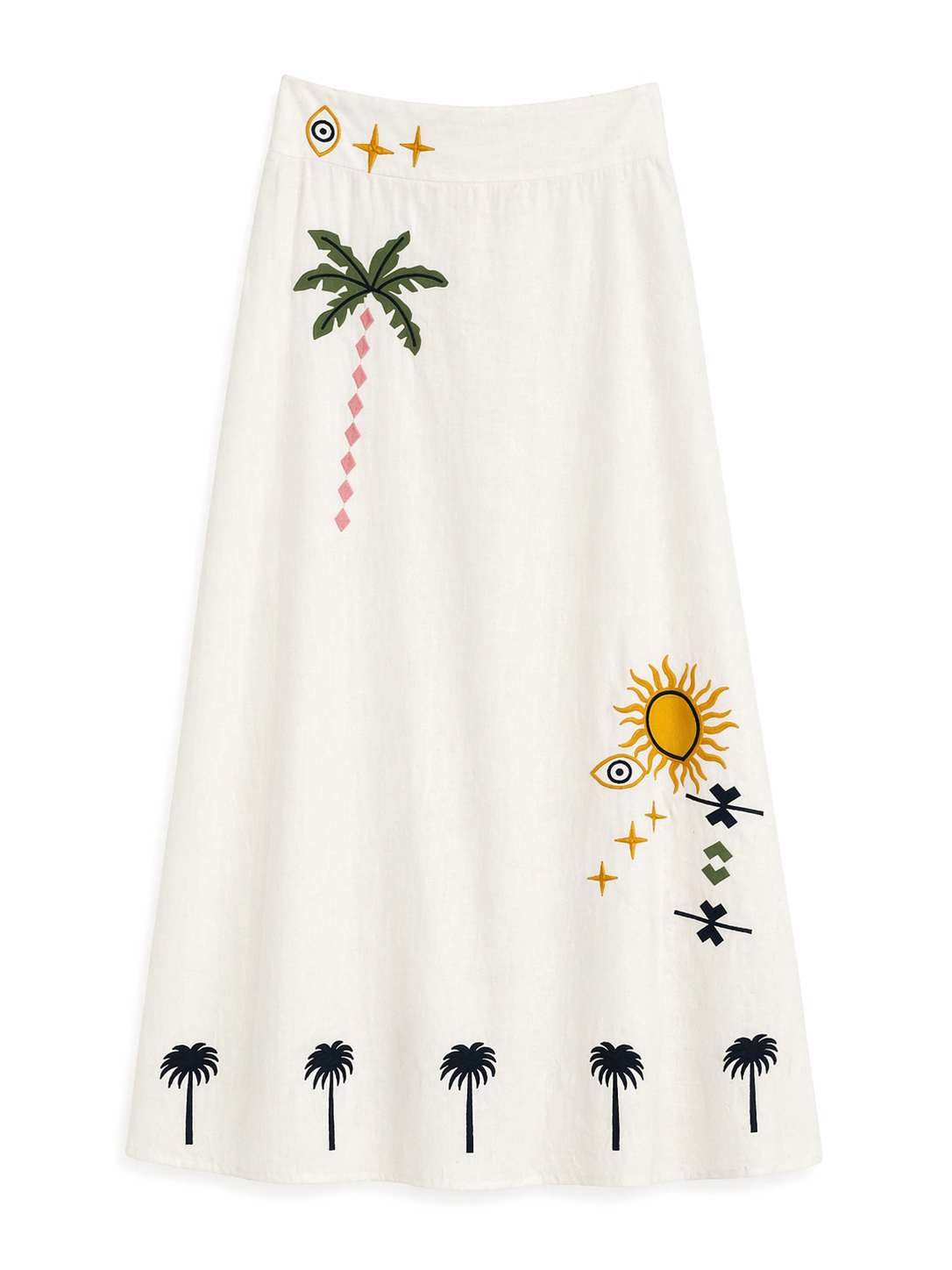 Falda Blanca Oasis