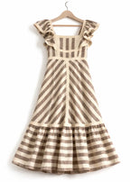 Vestido Allegra beige