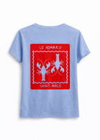 Camiseta Langostas Azul