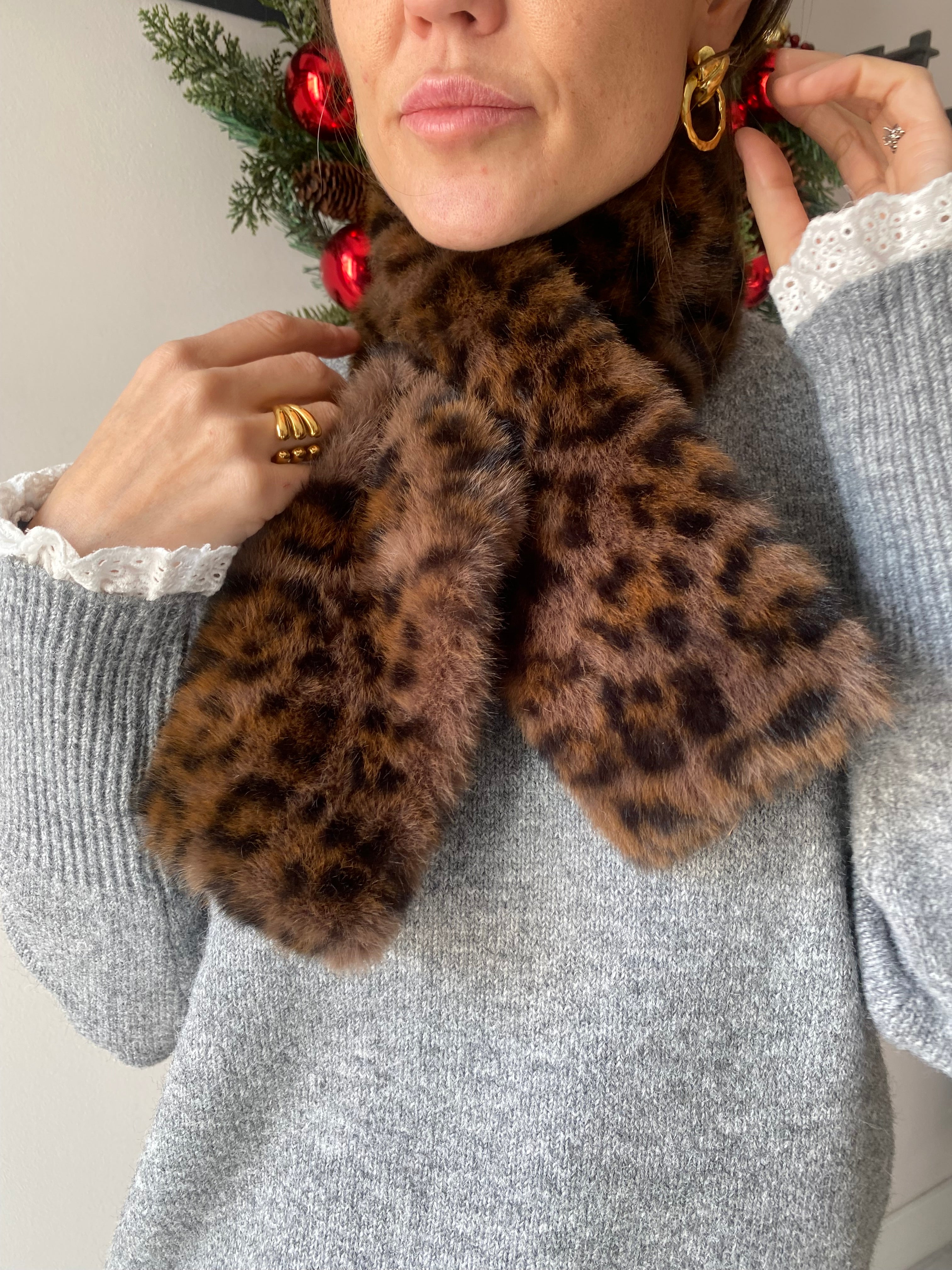 Cuello leopardo