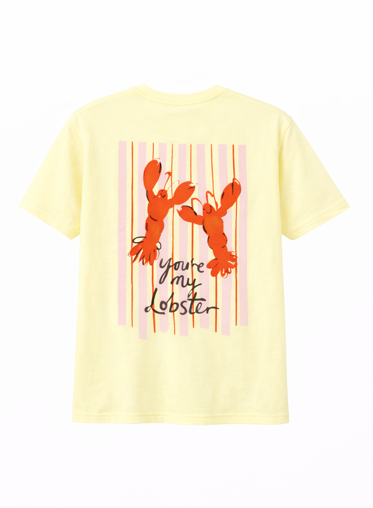 Camiseta “You’re my Lobster” Amarilla