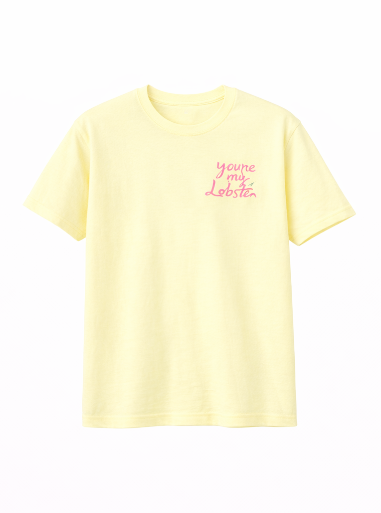 Camiseta “You’re my Lobster” Amarilla
