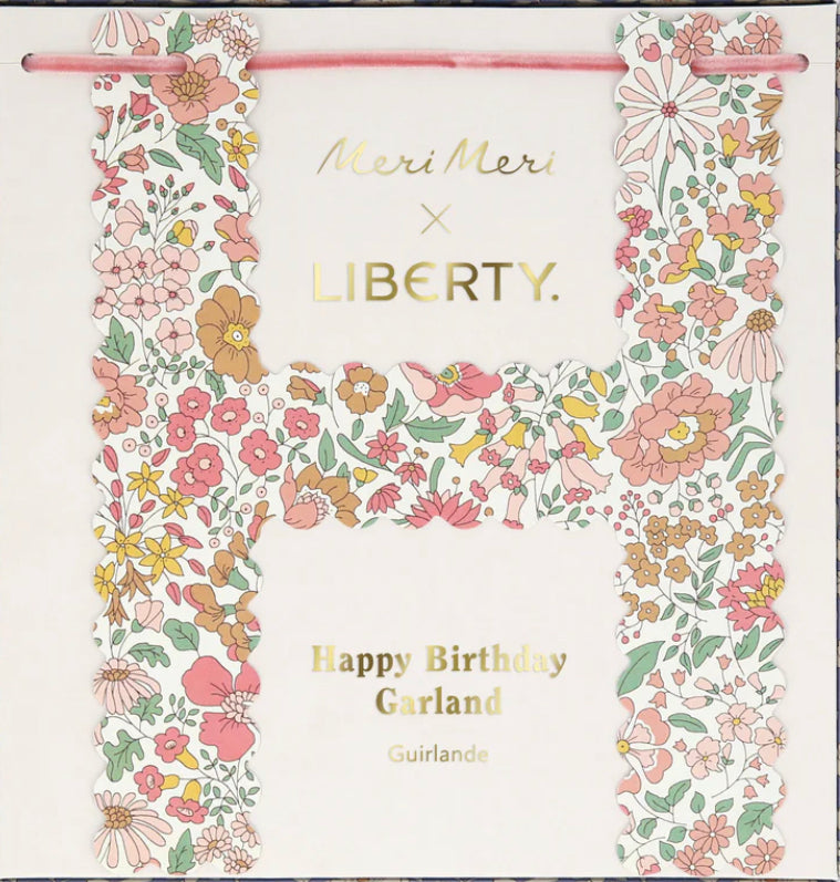 Guirnalda “Happy Birthday” Liberty