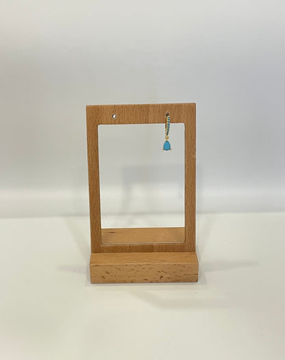 Pendiente Lágrima Azul