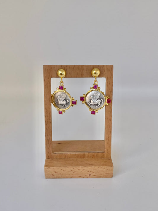 Pendientes Caballo Alado