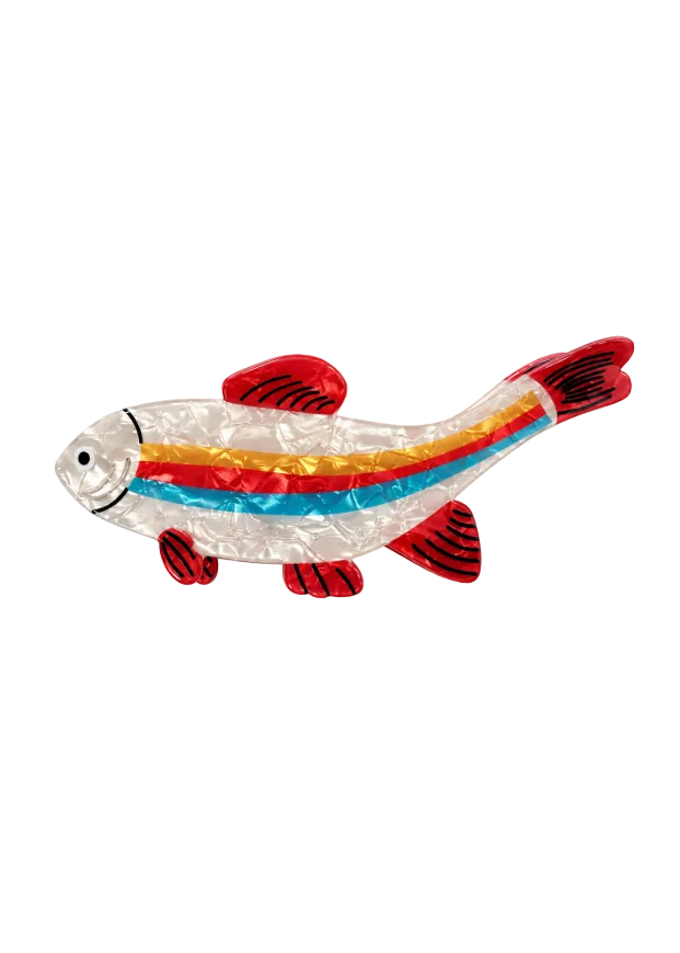 Pinza Pez Aletas rojas