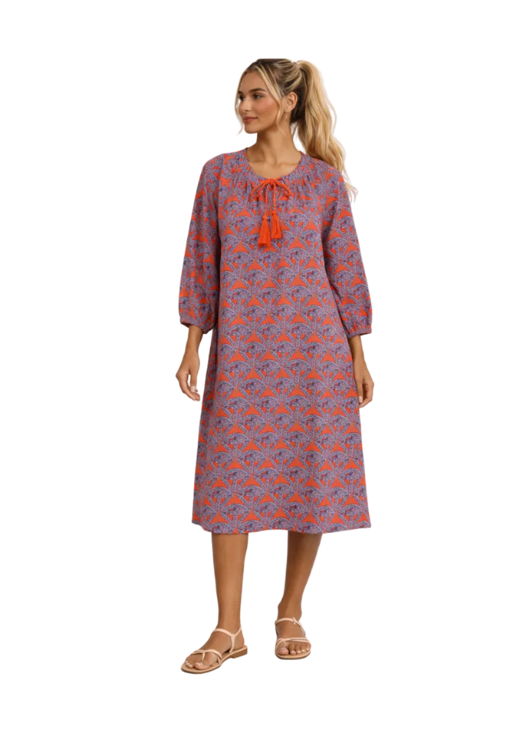 Vestido midi Riazor