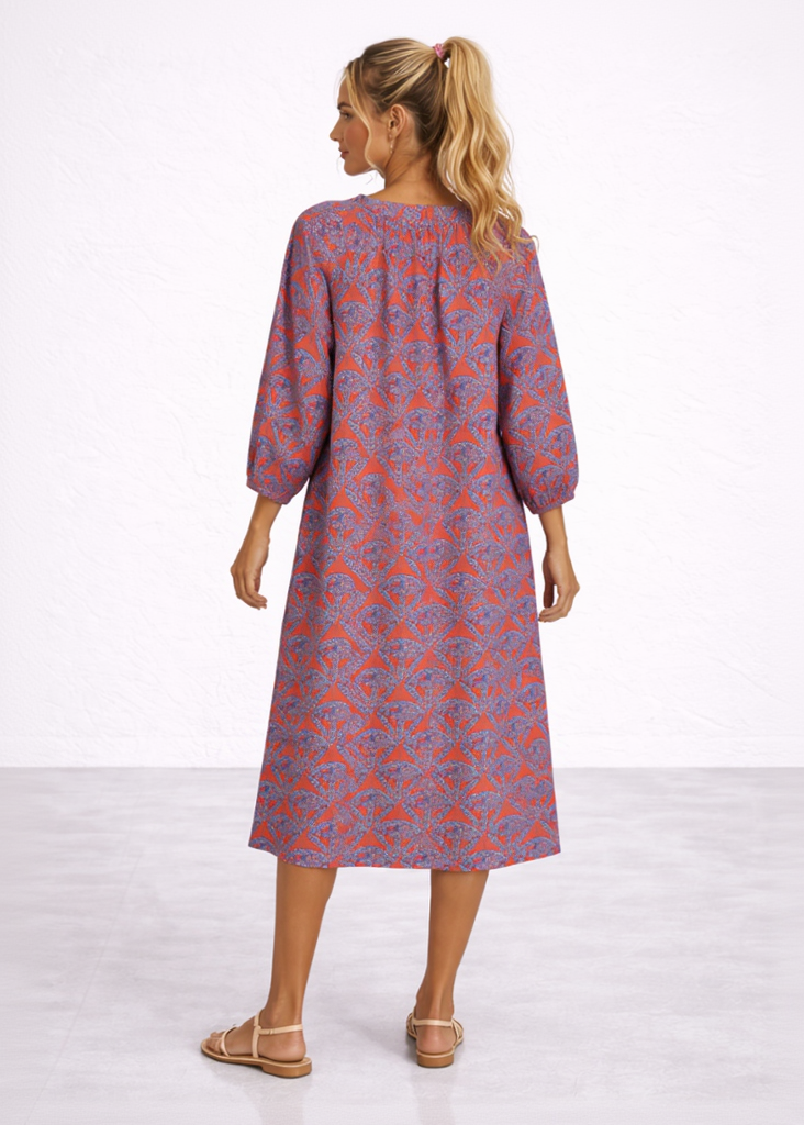 Vestido midi Riazor
