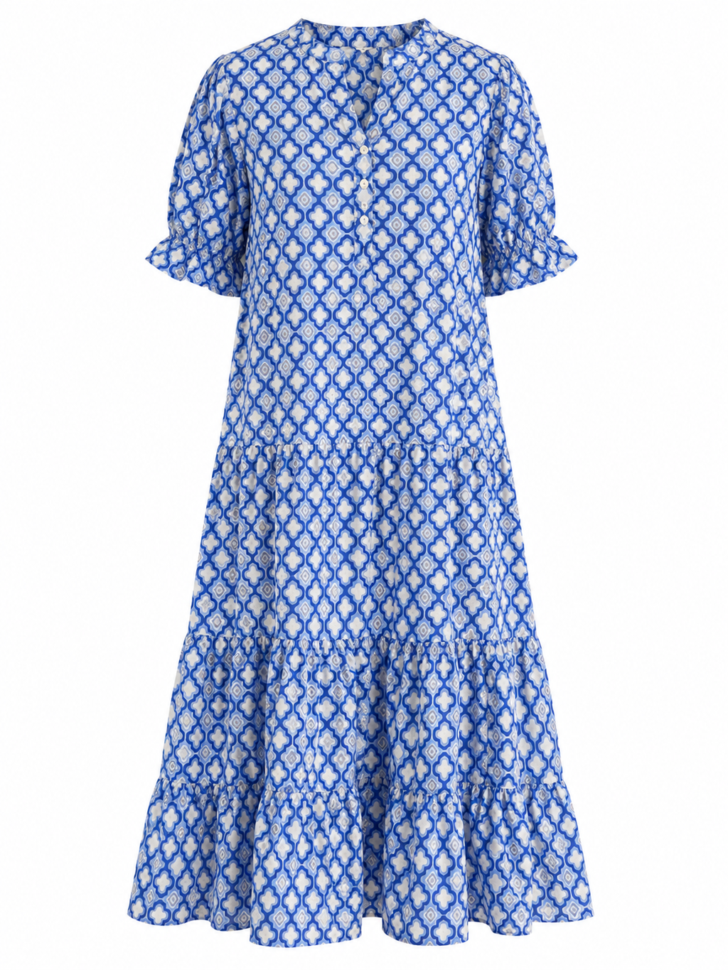 Vestido mosaico Azul
