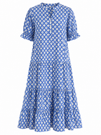 Vestido mosaico Azul