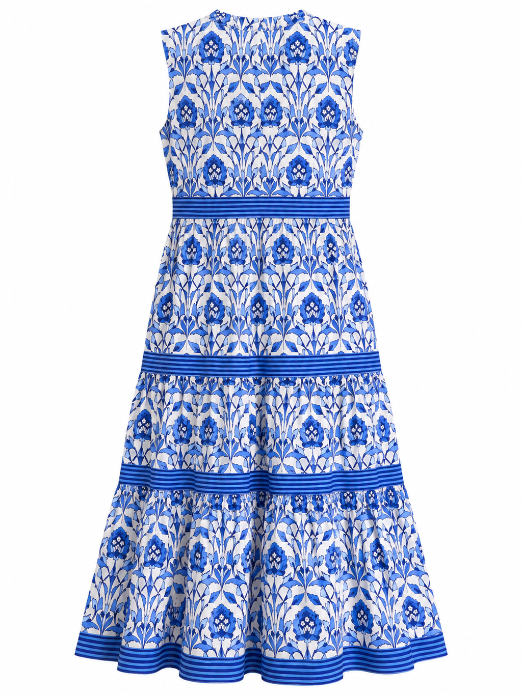 Vestido Florar Azul