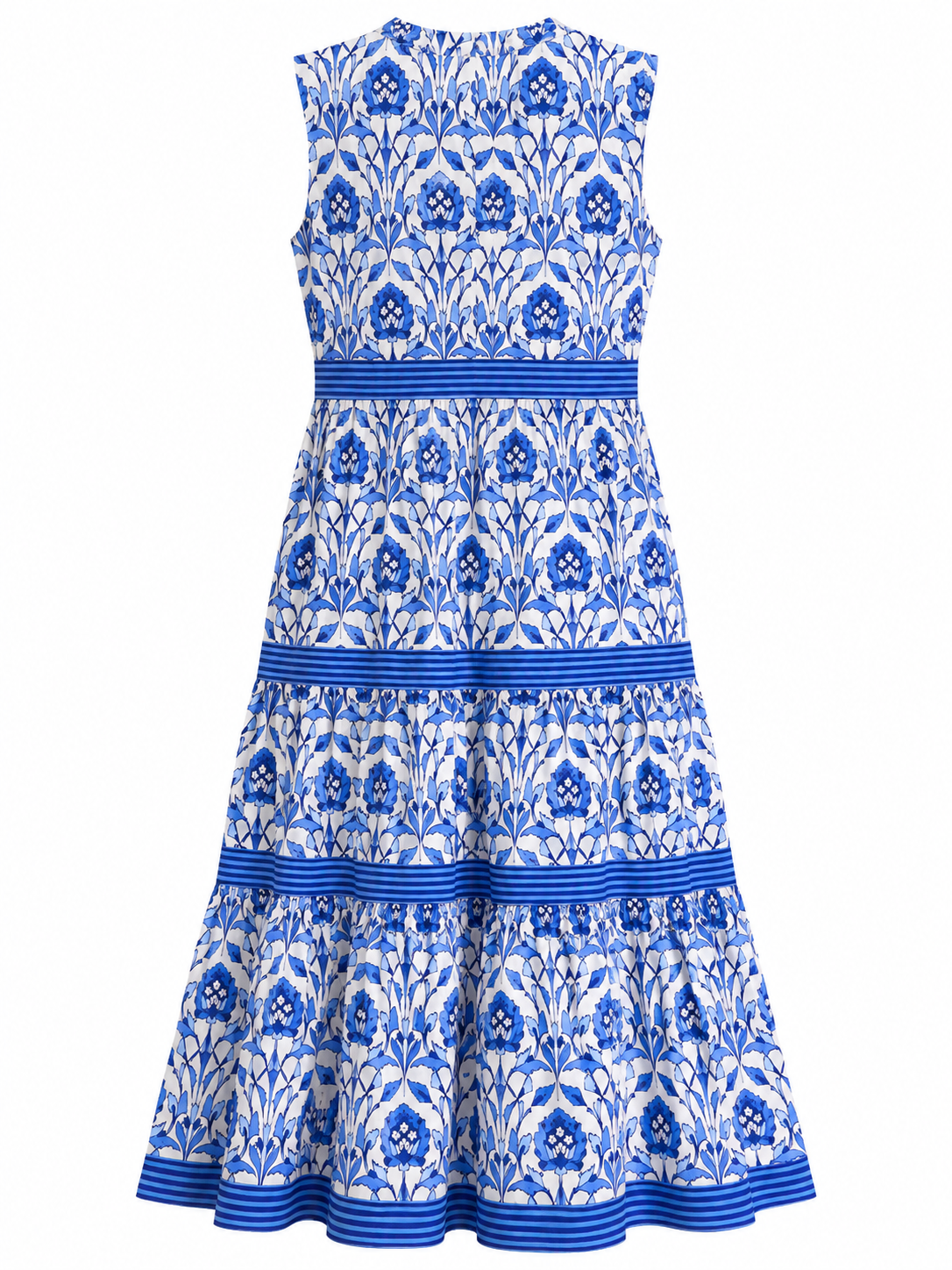 Vestido Florar Azul
