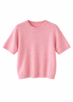 Jersey manga corta Rosa